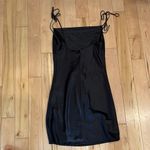 Brandy Melville  Black satin slip  Dress Photo 7