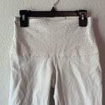 Lululemon  size 4 white cropped leggings Photo 1