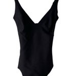 SKIMS NWT  Body Unlined Plunge Bodysuit black Size M ( Sold Out) Photo 4