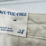 Free People NEW We the Free Midnight Sun Skort Mid Rise Beige 28 Twofer Rigid Photo 3