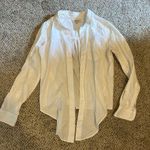 Madewell  Cream Button-Up Shirt Photo 0