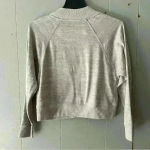 Calvin Klein  Full Zip Collared Knit Gray  Sweater Small Photo 2