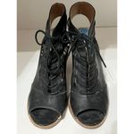 Restricted high heel black cut out‎ shoes size 6.5 Photo 1