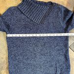 American Living  Women’s Blue Cowl Neck Sweater Large Photo 5