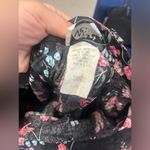 Layered Printed Skirt 100% Cotton Size 10 belt looped wais western Collection Black Photo 7