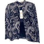 XScape NWT 2-Pc Set Silver glitter sparkle jacket shell Photo 2