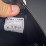 Sorel Lennox Chelsea White Leather Ankle Boots Lug Sole 9.5 Photo 6