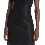 Trina Turk  Barley Black Shimmer Mini Dress Photo 0