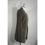 Harper Heritage Olive Green Chunky Knit Open Long Cardigan Sweater Women's Small Photo 1