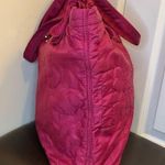 Marc Jacobs  LARGE Workwear Hot Pink Quilted Tote Bag with Embroidered Logo Photo 3