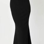 Lulus  Elegant Black Mermaid Maxi Dress Size Medium Photo 0