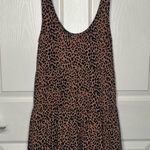 Saltwater Luxe Sz XS Noah Mini Dress Wild Cheetah Animal Print Sleeveless Photo 6