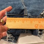 Levi's ‎ 501 Womens Denim Jean Shorts 22W Plus Size Button Fly Frayed Hem Blue Photo 2