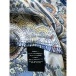 MSK Dress Womens Paisley Bell Sleeve Boho Short Stretch Flowy Sheath Dress Large Photo 8