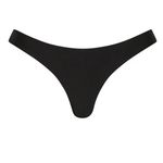 Kulani Kinis NWOT  Twilight Black Minimal Full Coverage Bikini Bottom Photo 7