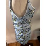 Blue sequence flower dress size medium Photo 3