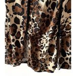 Cacique 18/20 Sexy Nightgown Slip Dress Black Leopard Plus Size Lingerie UW Photo 2