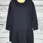 H&M  Mama NWT Size L Dark Gray Organic Cotton Blend Sweatshirt Dress Photo 0