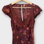 Free People  Butterfly Babe Cutout Maxi Dress Size Small Photo 7