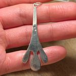 Sterling Silver Black Onyx 925  Drop Pendant Photo 12