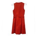 Karen Miller Karen Millen Orange Tie Waist Dress Photo 2