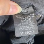 Vince  Ankle Skinny Black Printed Stripe Jeans Photo 5