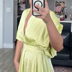 Boutique  silk yellow romper Photo 4