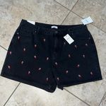 Forever 21  Jean Shorts Strawberries Size 14 NWT Photo 0