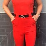 Forever 21 Red Jumpsuit Photo 0