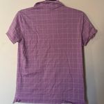 Ralph Lauren Golf Grid Polo Purple White Women's Medium Photo 7