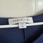 Amour Vert  blue long sleeve top Photo 1