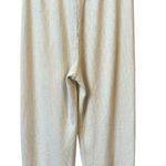 SKIMS Cotton Ribbed Jogger Pant Women's XXS Marble Ivory Sweatpants Comfy NWT Photo 1
