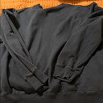 John Galt Brandy Melville Dark Blue Georgetown Sweatshirt Photo 5