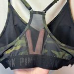 PINK - Victoria's Secret Victorias Secret Pink Women's Ultimate Lightly Lined Sport Bra Camo Green  VS XL Photo 7