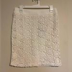 FATE. NWT White Floral Eyelet Zip Up Skirt size medium Photo 0