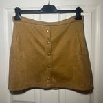 Newbury Kustom Suede Skirt Photo 0