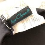 Aqua Green Tankini Top Tie Waist Small Black/White Photo 6