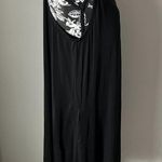 SheBird Size 8 The Tunic Tank Dress Black Pockets Built in Bra Travel Flowy Photo 4