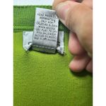 Chico's Women's Green Silk Knit Top Short Sleeve Scoop Neck Size 3 XL 16 Photo 2