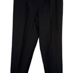Escada Margaretha Ley Black Wool Pleated Front Dress Pants Women's Size 32 Photo 0
