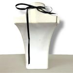 Urban Outfitters  Satin Rosette Wrap Choker Necklace Black & White NWT Photo 3