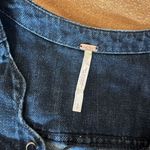 Madewell Free People Lace-Up Denim Dress Photo 3