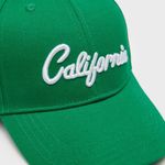 House NWT California Woman Embroidered Baseball Cap Green Photo 2