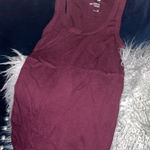So. Burgundy tank top  Photo 0