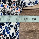 Eliza J  Womens Abstract Crew Neck‎ Short Sleeve Shift Dress Multicolor Size 8 Photo 6