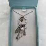 Adrian Buckley NIB  England Jewellery Necklace with Silver Multi-Charm Pendant Photo 3