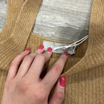 Everlane NWT Tan Wool Yak Blend Cropped Stretchy Ribbed Tank Photo 4