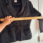 CAbi  Black Eyelet Flamenco Jacket‎ size 10 Photo 7