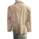 Vera Wang Simply Vera by  Women's Peach Stretch Blazer Size L SKU 2165 Photo 2