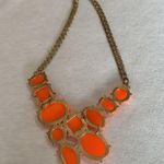 Vintage Statement Necklace Orange Photo 3
